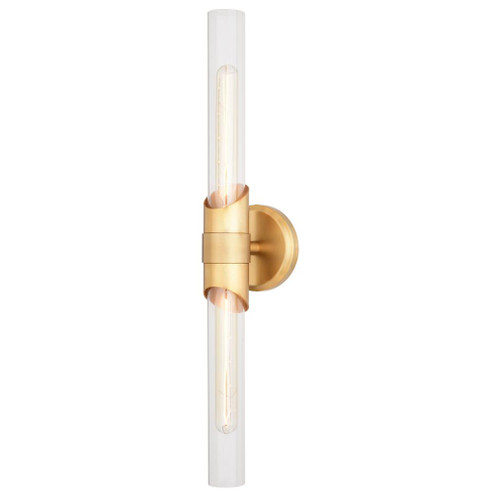 Webster 24.5-in. 2 Light Wall Light Natural Brass (51|W0464)