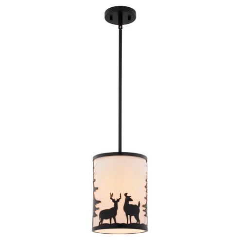 Acadia 7.5-in. Mini Pendant Bronze (51|P0417)