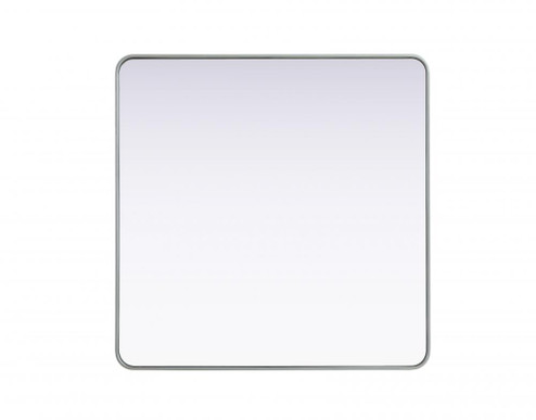 R Corner Square Mirror 42''x42''x2'' silver (758|MR8A4242SIL)
