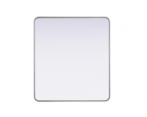 Contour Metal Rectangle Mirror 36x40 in Silver (758|MR8A3640SIL)