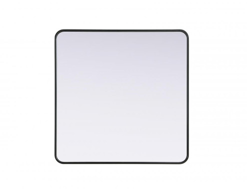 R Corner Mirror 36''x36''x2'' Black (758|MR8A3636BLK)