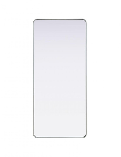 Contour Metal Rectangle Mirror 32x72 in Silver (758|MR8A3272SIL)