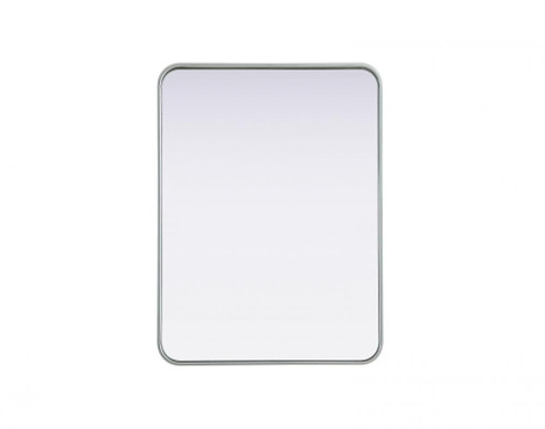Contour Metal Rectangle Mirror 24x32 in Silver (758|MR8A2432SIL)