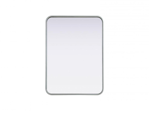 Contour Metal Rectangle Mirror 22x30 in Silver (758|MR8A2230SIL)