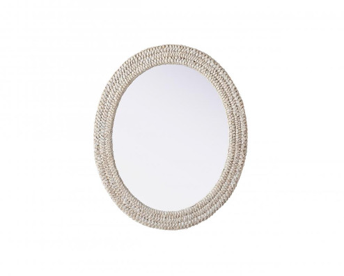 Jute Rope Mirror 30''x36'' Linen White (758|MR4C3036LN)