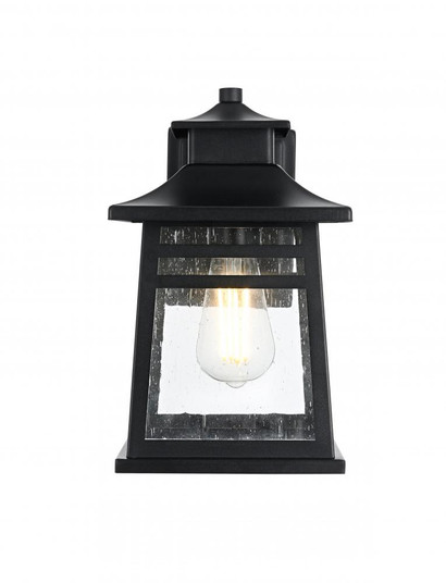 Wall sconce W7'' H11.5'' E8.5'' L1 Black (758|OD352W12BK)