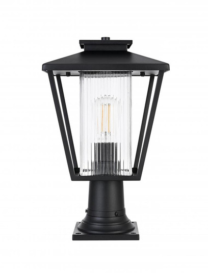 Outdoor Pole Light L10'' H17'' E10'' L1 Black (758|OD306P17BK)