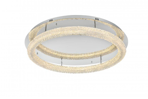 Bowen 33.5 inch LED Flush Mount in Chrome (758|3800F33C)