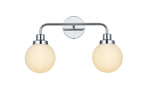 Hanson Wall Sconce L18.6''H11.7''E7.7''  W/GL Chrome (758|LD7032W19C)