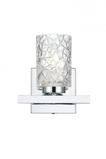 Cassie Wall sconce W7.1''E5.2''H7.7'' Chrome (758|LD7025W7C)