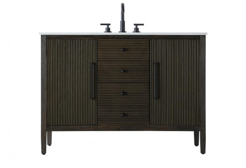 48 inch Single Bathroom Vanity in Chocolate Oak (758|VF29648CO)