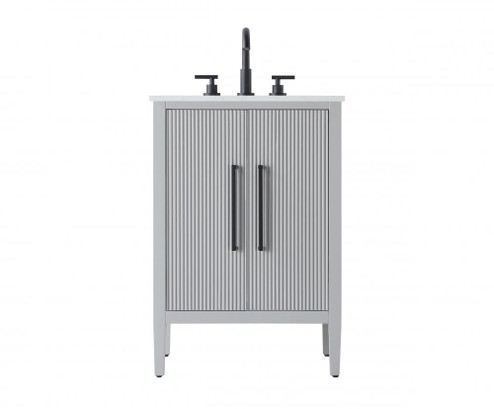 Vanity Cabinet 2Dr 24x21.5x35 Grey (758|VF29624GR)