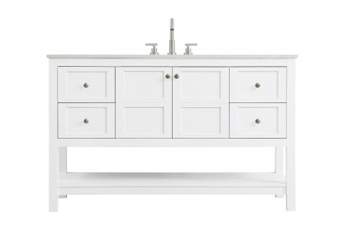 Vanity Cabinet 2dr4dw 54''x22''x34'' White (758|VF16454WH)