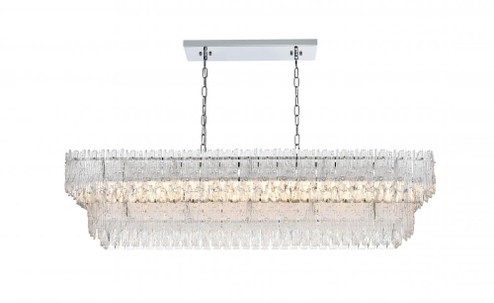 Emilia Hang L50''W14''H12.5'' E12 L8 Chrome (758|1780G50C)