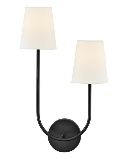 Large Two Light Sconce (1118101|84262BK)
