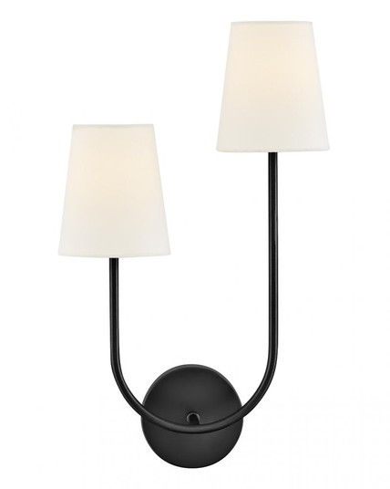Large Two Light Sconce (1118101|84260BK)