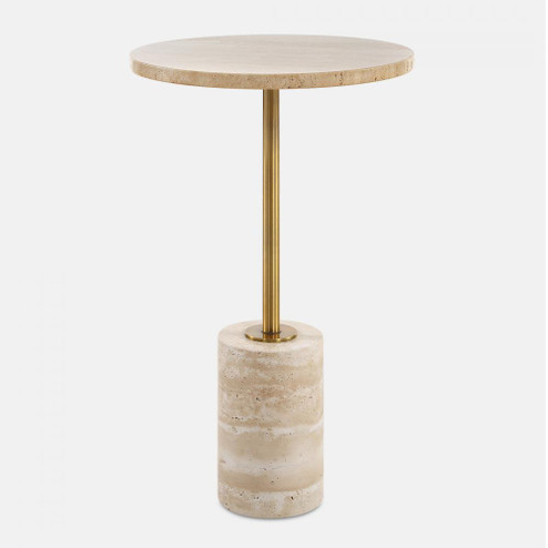 Uttermost Malya Travertine Accent Table (85|50060)