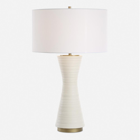 Uttermost Ridgeline Matte White Table Lamp (85|30482)