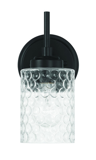 Claire 1 Light Wall Sconce in Flat Black (20|60501-FB)