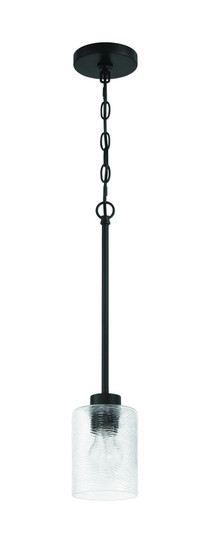 Lyndsey 1 Light Mini Pendant in Flat Black (20|60291-FB)