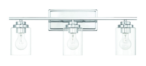 Clark 3 Light Vanity in Chrome (20|20425CH3)