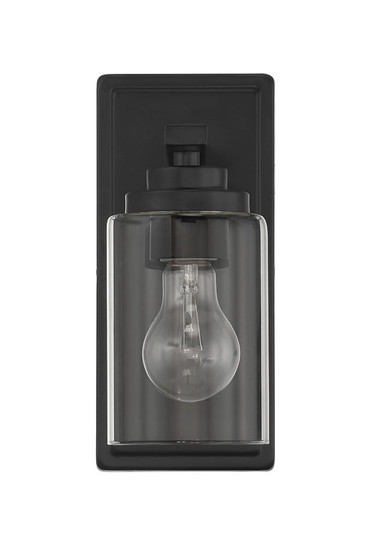 Clark 1 Light Wall Sconce in Flat Black (20|20404FB1)