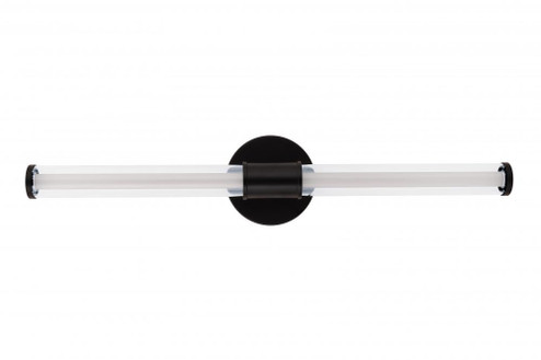 Contrast 1 Light LED Vanity in Flat Black (20|20224FB-LED)