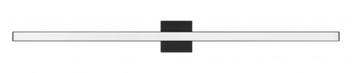 Trim 1 Light 48'' LED Vanity in Flat Black (20|10148FB-LED)