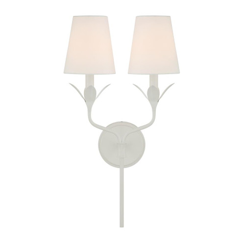 Broche 12'' Matte White Sconce (205|562-MT)