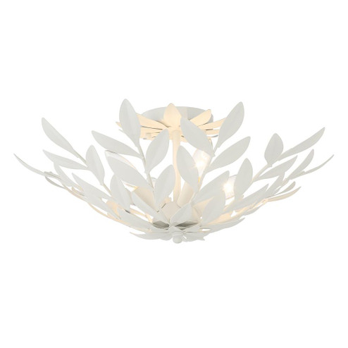 Broche 20.75'' Matte White Semi Flush Mount (205|560-MT)