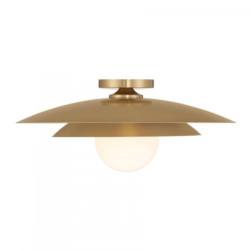 Sherrer 1-Light Ceiling Light in Warm Brass (128|6-5564-1-322)