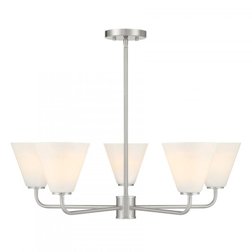 Blair 5-Light Chandelier in Satin Nickel (128|1-4015-5-SN)