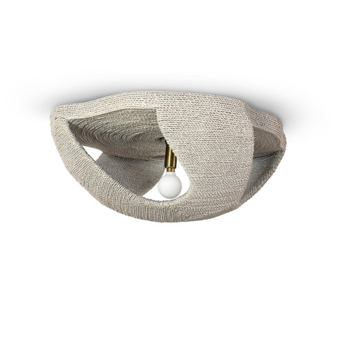 CORSICA FLUSH MOUNT WHITE (13711|2173-79)