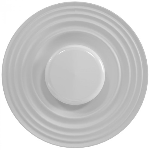 Cosmopolitan 14'' Wall Sconce In White (4450|HF7998-WHT)