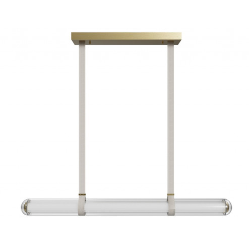 Nautilus Linear Pendant In Aged Brass (4450|HF7300-AB)