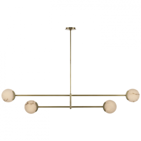 Melange 72'' Multi-Positional Chandelier (279|KW 5608AB-ALB)