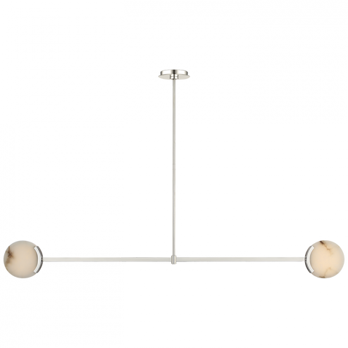 Melange 54'' Linear Pendant (279|KW 5604PN-ALB)