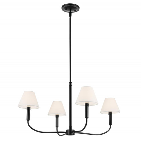Chandelier Medium 4Lt (10687|52766BK)
