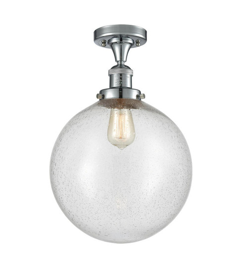 Bare Bulb - 1 Light - 5 inch - Polished Chrome - Semi-Flush Mount (3442|517-1CH-PC)