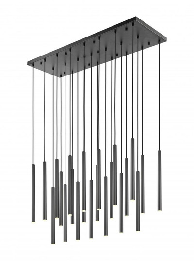 23 Light Linear Chandelier (276|919MP24-23L-MB-LED)