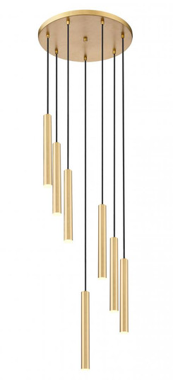 7 Light Chandelier (276|919MP12-7R-MGLD-LED)