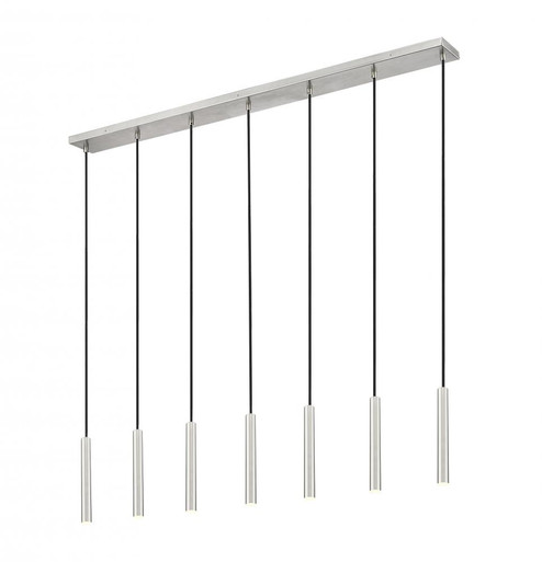 7 Light Linear Chandelier (276|919MP12-7L-BN-LED)