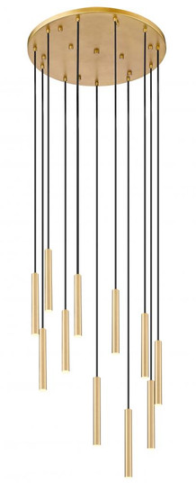 11 Light Chandelier (276|919MP12-11R-MGLD-LED)