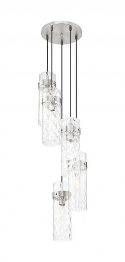 5 Light Chandelier (276|7002P5-5R-BN)
