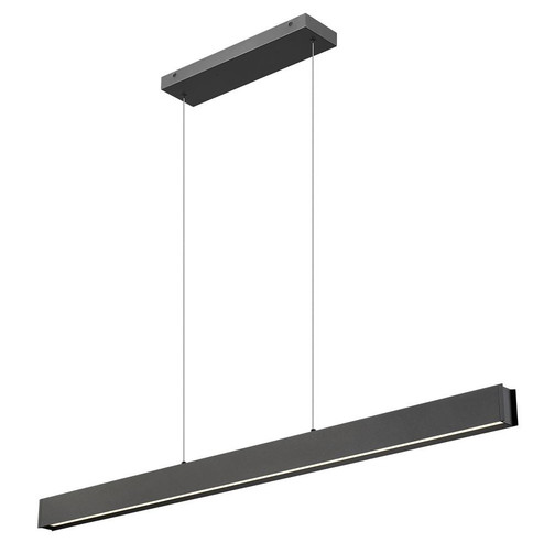 1 Light Linear Chandelier (276|1016-55L-MB-LED)