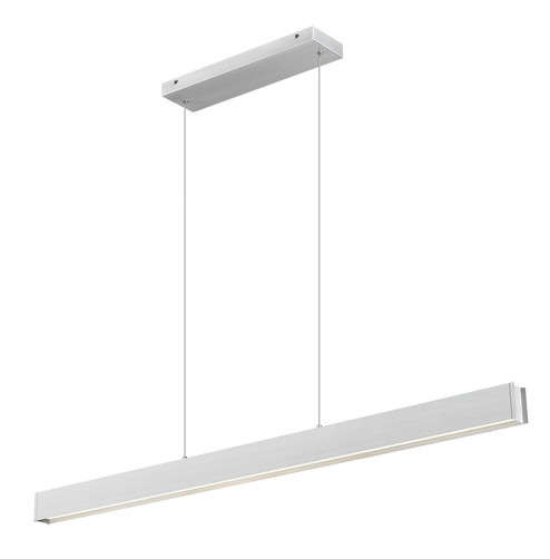 1 Light Linear Chandelier (276|1016-55L-BN-LED)