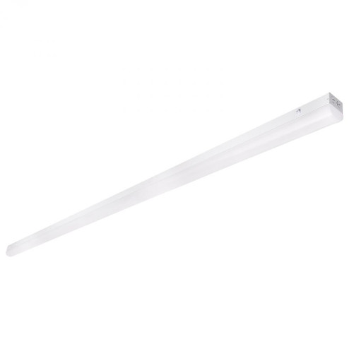 8 Foot LED Linear Strip Light; Field Selectable; With Sensor; White Finish (81|65/1703R1)