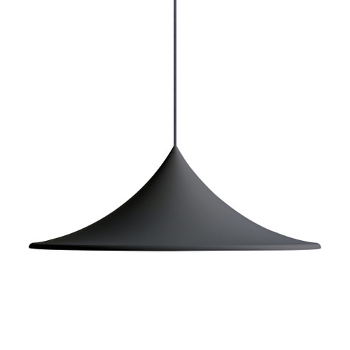 Golden Lighting Vistara 1-light 28in Pendant in Sand Black (36|4741-28 SNB)