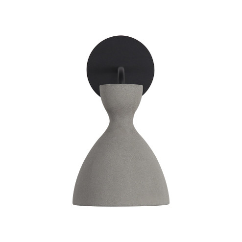 Golden Lighting Aethera Integrated LED Wall Sconce in Grey Cement (36|2173-OWL GCT)