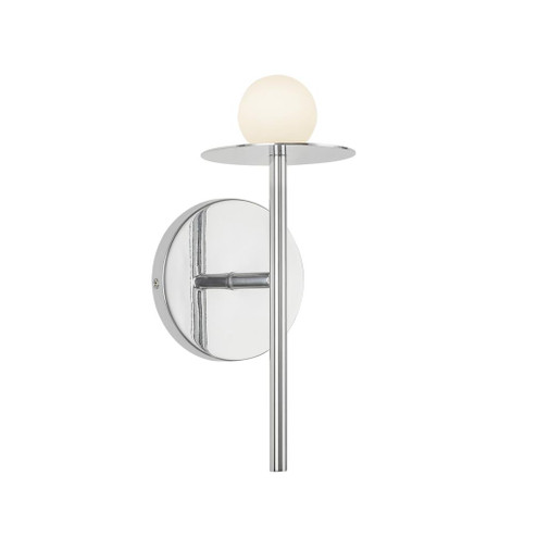 Elixir 10-in Chrome Dimmable LED Wall Sconce (461|WS15504-CH-UNV)
